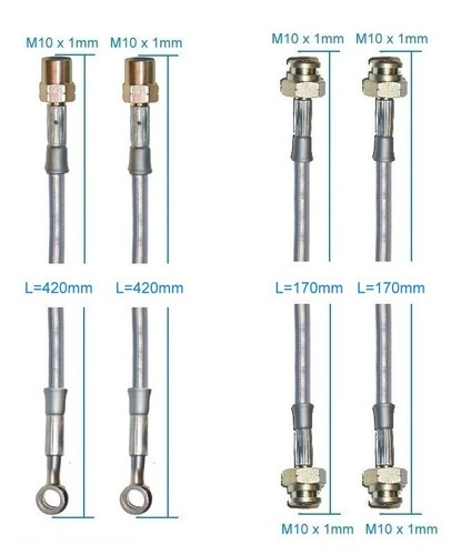 Stahlflex bremsleitungen - stahlflex, vw