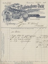 Rechnung Berlin Brüninghaus