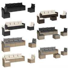 6-tlg. Garten-Sofagarnitur