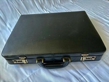 Original Picard Schwarzer Aktenkoffer aus Leder, Neuer Zustand