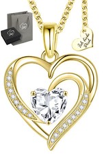 925 Silber Herzkette Kette