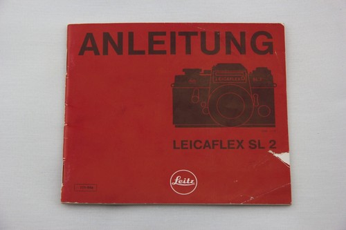 Leica leicaflex sl2 anleitung - leica,