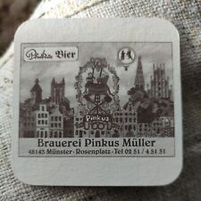 Bierdeckel - Pinkus Müller