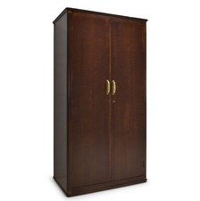 ANTIK! Englischer Kleiderschrank restauriert Art Deco um 1930 Schiffsschrank