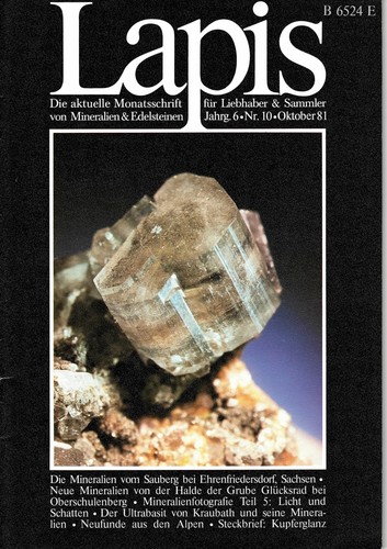 Lapis heft 1981 mineralien - 10/1981,