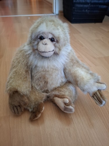 Plüschtier affe vom affenberg - plüschtier,