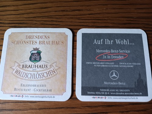 Selten bierdeckel - selten:,