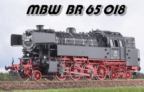 Mbw spur dampflok br65 - 0,