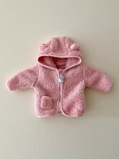 Ergee Babyjacke Teddyfell rosa