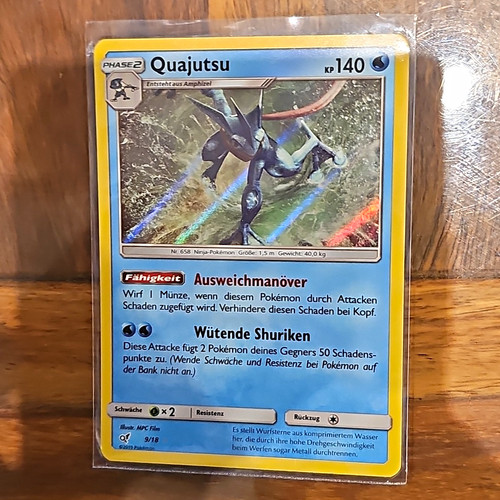 Pokémon tcg quajutsu holo - pokémon,