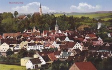 Gruß aus Mainburg - Hallertau - Blick auf Mainburg
