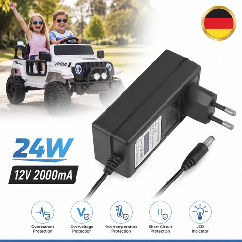 12v ladegerät für kinder - 12v,