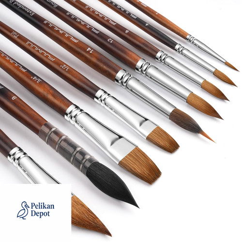 Aquarellpinselset 9er