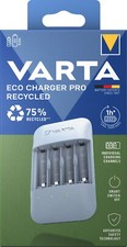 Varta Akku Ladegerät Eco Charger Pro Recycled für AA / AAA 57683