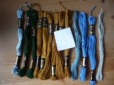 Konvolut von div.  Stickgarn