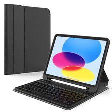 Inateck iPad Hülle mit Tastatur iPad 11 Gen A16,iPad 10,Air 7/6/5/4 10.9 11 Zoll