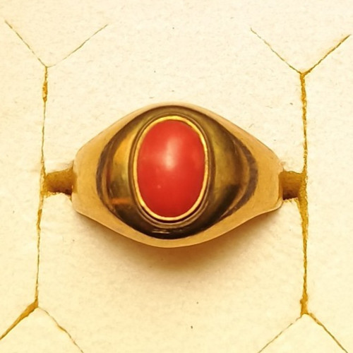 Gold ring punze 333 - punze, antik