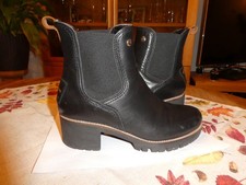 schwarze Panama Jack Stiefeletten, Gr. 38, getragen