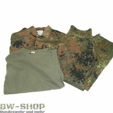 BUNDESWEHR SOMMER KOMPLETT SET HOSE + JACKE + T-SHIRT BW TROPENTARN 5-FARBEN