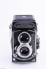 MINOLTA AUTOCORD medium format Film Camera 120 roll 75MM  f3.5 l12