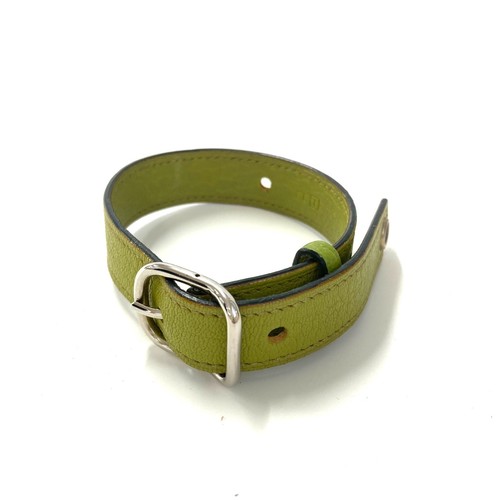 Hermes armband leder grün - hermes,