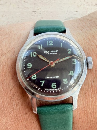 Eine retro uhr - eine, dem