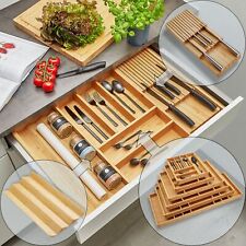 ORGA-BOX 3 BAMBUS Besteckeinsatz Tiefe 473 mm für Nobilia Küchen ab 2012