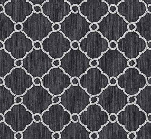 Vliestapete glitzer ornamente - vliestapete,