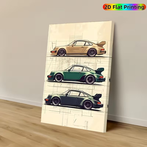 Leinwanddruck porsche - leinwanddruck,