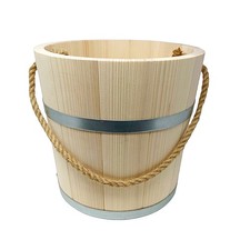 Holz Eimer 5/10/15 Liter