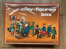 Play-Figuren Box 1974 Koffer zur Aufbewahrung von Playmobil Figuren