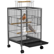 XL Vogelkäfig mit Rollen