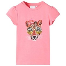 Kinder T-Shirt mit Leoparden