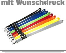 10 Schlüsselbänder Lanyards