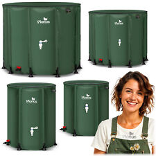 PLONOS Regenwassertonne Regentonne Wasserbehälter 200 bis 1000 l + Hahn