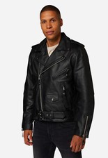Ricano Herren Lederjacke