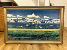 Handgeknüpfter Wandteppich