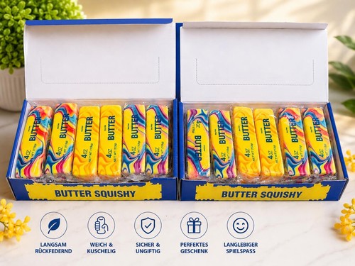 Butter squishy anti stress - butter,