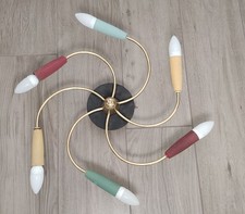 Deckenleuchte 6-flammig, 60er