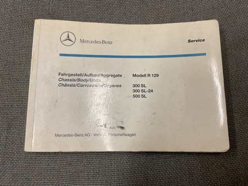 Mercedes r129 original service - r129,