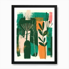 Abstraktes Gemälde 1897