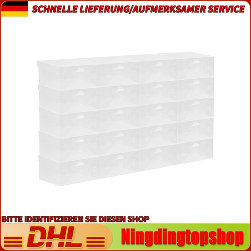20x transparent schuhbox - 20x,