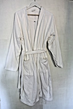 Vossen Bademantel Morgenmantel weiß Dallas S Baumwolle Unisex Gr. M