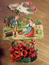 Alte oblaten glanzbilder - alte,