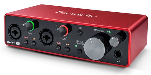 Focusrite scarlett 2i2 gen - focusrite,