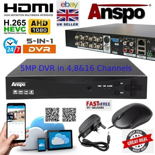 Anspo 5mp smart cctv - 5mp,
