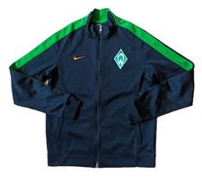 Nike SV Werder Bremen Training Anthem Jacke Vintage Double Ära 2007 schwarz M