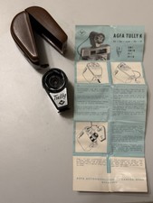 Agfa Tully 6064 Blitzgerät Blitz Aufsteckblitz Flash Originaletui vintage retro