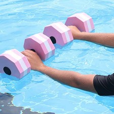 Aqua Hantel Schwimm Hanteln Wasser Fitness EVA Schaum Trainingsgerät