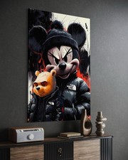 Micky Maus Leinwand Bild